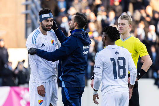 Djurgårdens Deniz Hummet och Felix Va