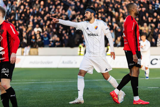 Djurgårdens Deniz Hummet  jublar