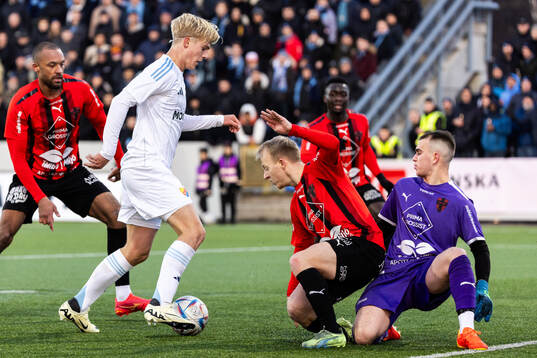 Djurgårdens Lucas Bergvall gör 0-4