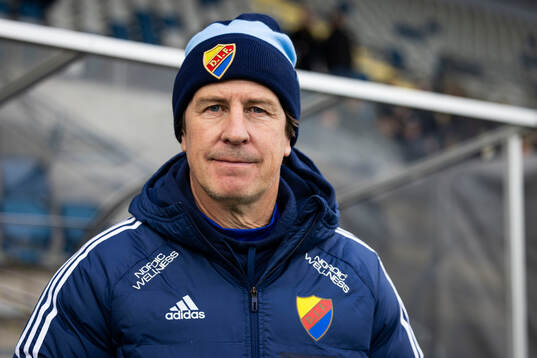Djurgårdens tränare Thomas Lagerlöf