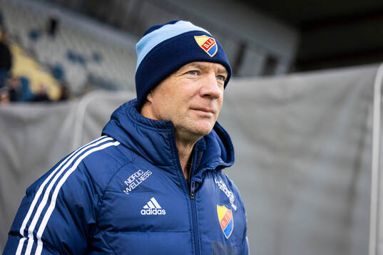 Djurgårdens tränare Kim Bergstrand