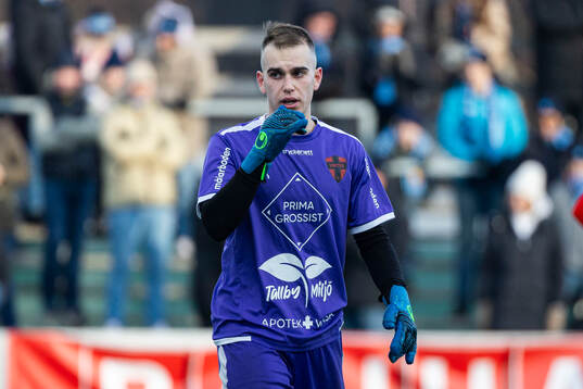 Nordic Uniteds målvakt Angelo Melkemichel