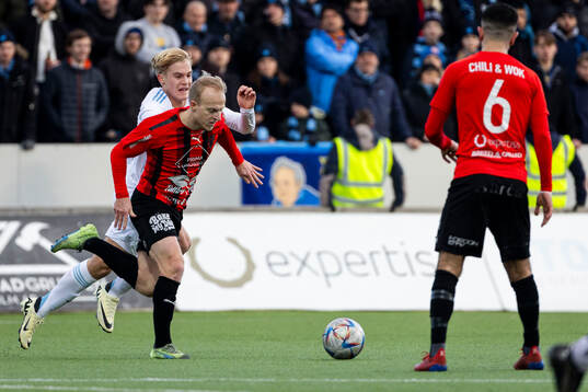 Nordic Uniteds Oskar Alvers och Djurgårdens Lucas Bergvall