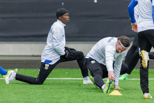 IFK Göteborgs Malick Junior Yalcouye införfotbollsmatchen