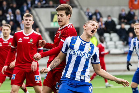 Skövde AIKs Elias Lindell och IFK Göteborgs Linus