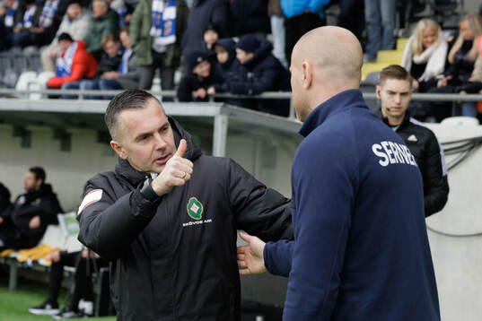 Skövde AIKs tränare Srdjan Tufegdzic