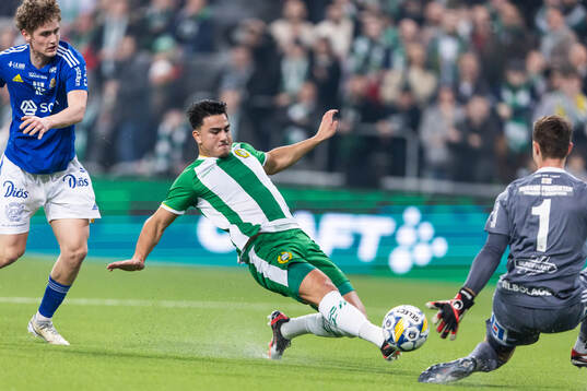 Hammarbys Jusef Erabi gör 1-1 bakom GIF Sundsvalls