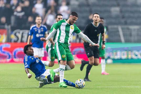 GIF Sundsvalls Abdul-Halik Hudu och Hammarbys Abdelrahman