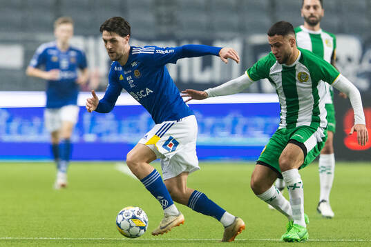 GIF Sundsvalls Oliver Stojanovic Fredin och Hammarbys