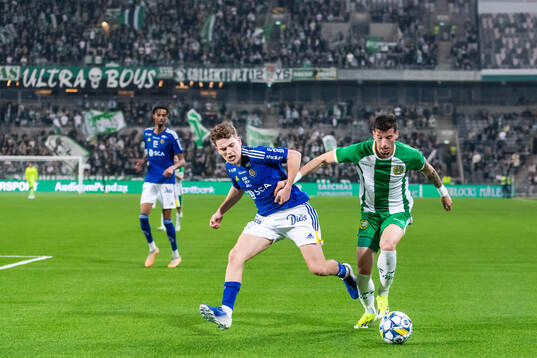 GIF Sundsvalls Edvard Carrick och Hammarbys Viktor