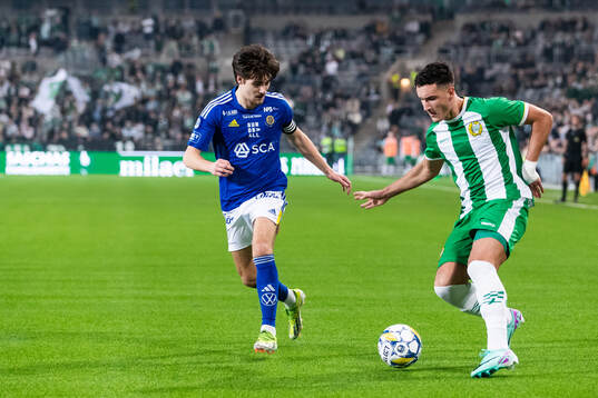 GIF Sundsvalls Anton Mossnelid och Hammarbys Deniz Gul