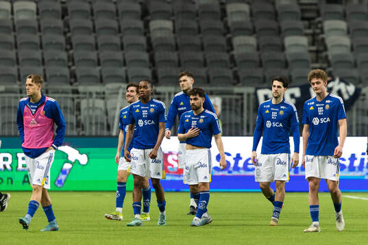 GIF Sundsvalls spelare deppar