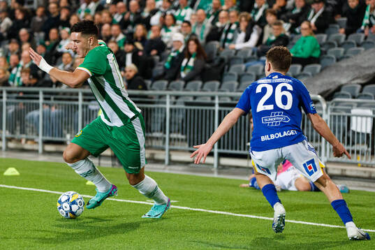 Hammarbys Deniz Gul och GIF Sundsvalls Edvard Carrick