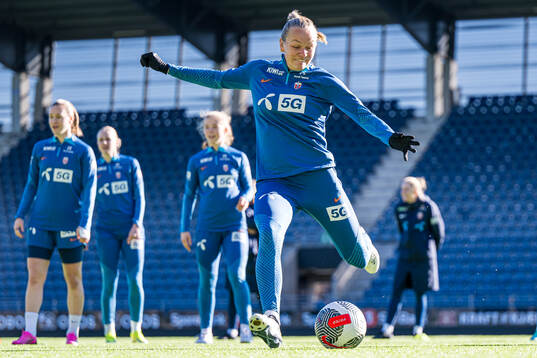 Frida Leonhardsen Maanum of the Norwegian women's national