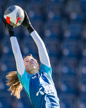 Cecilie Hauståker Fiskerstrand of the Norwegian women's