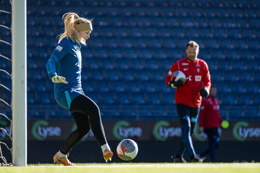 Guro Pettersen of the Norwegian women's national football