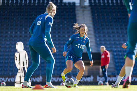 Vilde Bøe Risa of the Norwegian women's national football