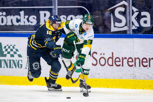 Södertäljes Viktor Liljegren och Björklövens Lenni
