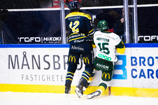 Södertäljes Viktor Liljegren och Björklövens Mattias