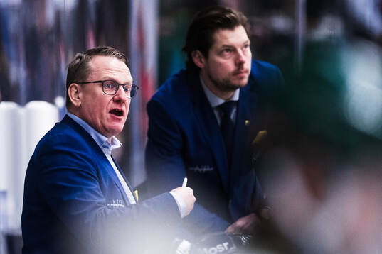 Södertäljes tränare Magnus Bogren