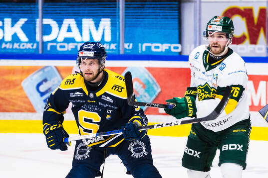 Södertäljes Viktor Grahn och Björklövens Sakke