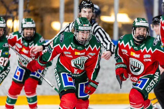 Frölundas Andrea Dalen jublar