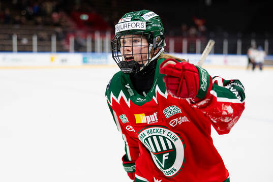 Frölundas Felizia Wikner-Zienkiewicz jublar