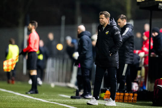 BK Häckens huvudtränare Paco Johansen