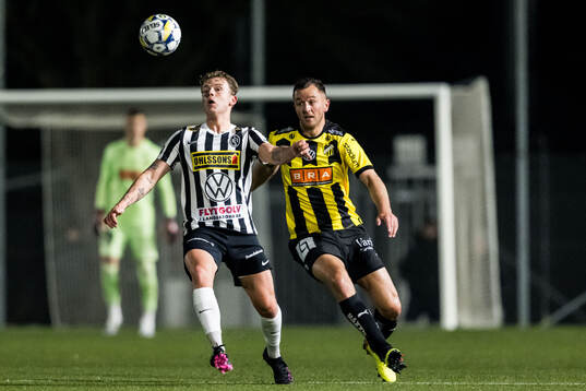 Landskronas Frederik Ihler och BK Häckens Even Hovland