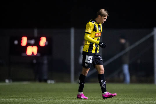 BK Häckens Pontus Dahbo deppar