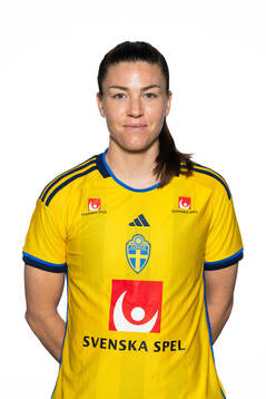 Pauline Hammarlund of the Swedish women's national football