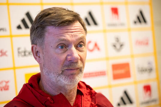 Head coach Peter Gerhardsson