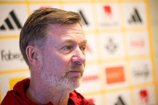 Head coach Peter Gerhardsson