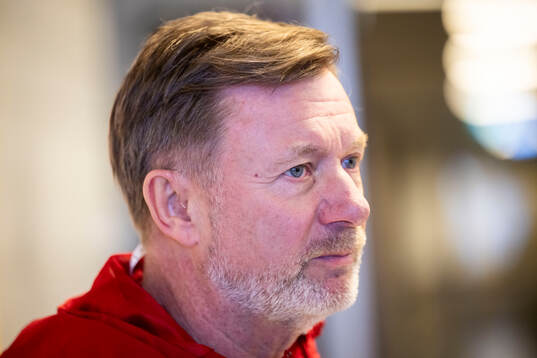 Head coach Peter Gerhardsson