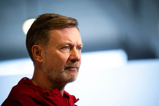 Head coach Peter Gerhardsson