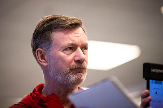 Head coach Peter Gerhardsson