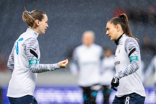 Elisabeth Terland and Vilde Bøe Risa of Norway