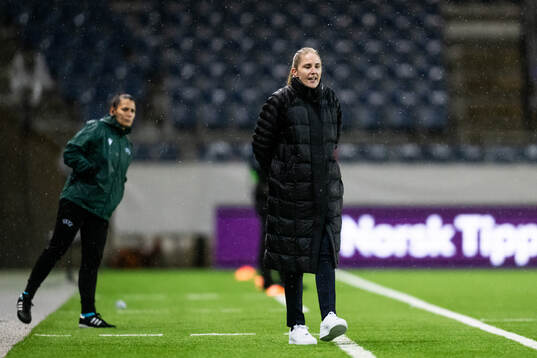 Gemma Grainger, head coach of Norway
