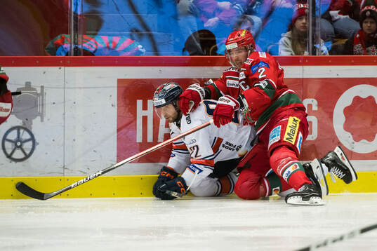 Växjös Tobias Rieder och MoDos David Rundblad
