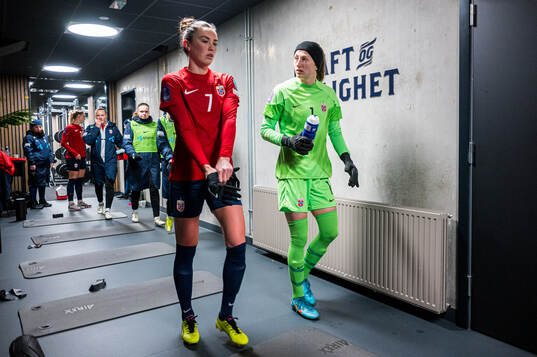 Ingrid Syrstad Engen and Cecilie Hauståker Fiskerstrand of