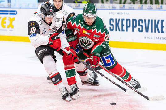 Malmö Redhawks William Von Barnekow och Frölundas Linus