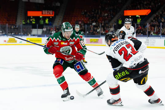 Frölundas Malte Strömwall och Malmö Redhawks Christoffer