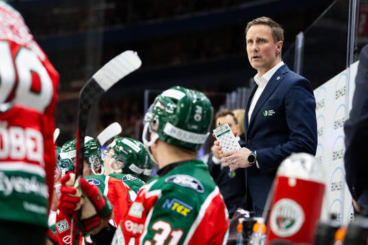 Frölundas tränare Roger Rönnberg