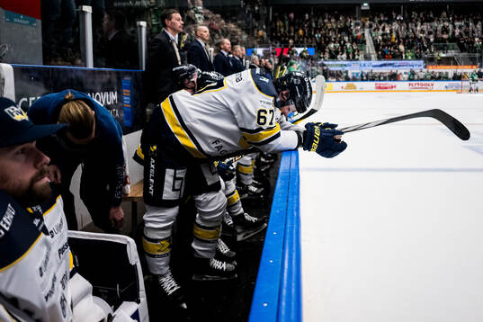 HV71s Oliwer Kaski deppar