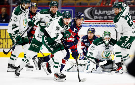 under ishockeymatchen i SHL mellan Linköping och Färjestad