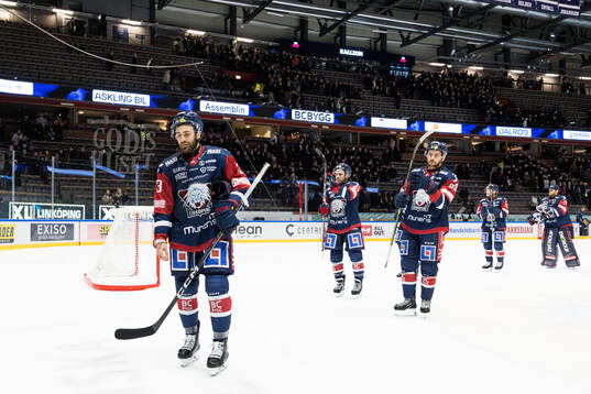 Linköpings Anthony Greco deppar