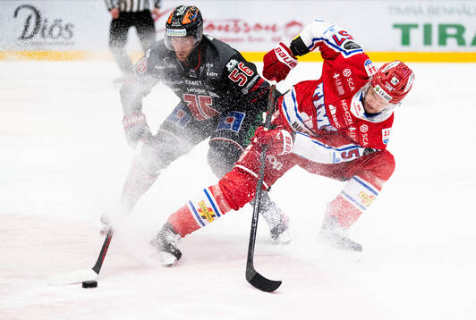 Örebros Robin Norell och Timrås Anton Wedin