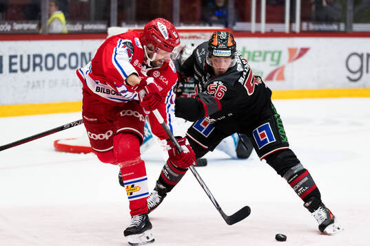 Timrås Emil Pettersson och Örebros Robin Norell