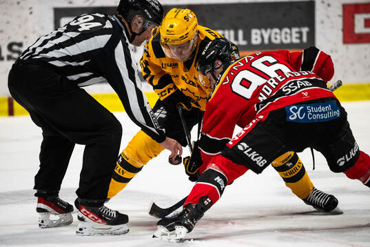 Skellefteås Linus Lindström och Luleås Pontus Andreasson