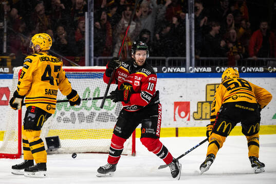 Luleås Einar Emanuelsson jublar